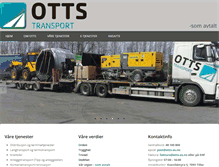 Tablet Screenshot of otts-as.no